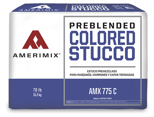 Stucco Mix - Pre-Blended Stucco Mix & Finish by Amerimix