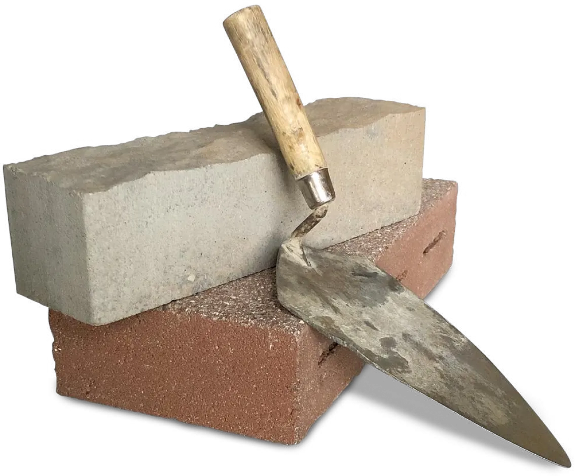 bricks-trowel